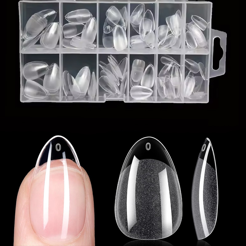 Resin Art Use - Pontas de Unha Ultra Curtas em