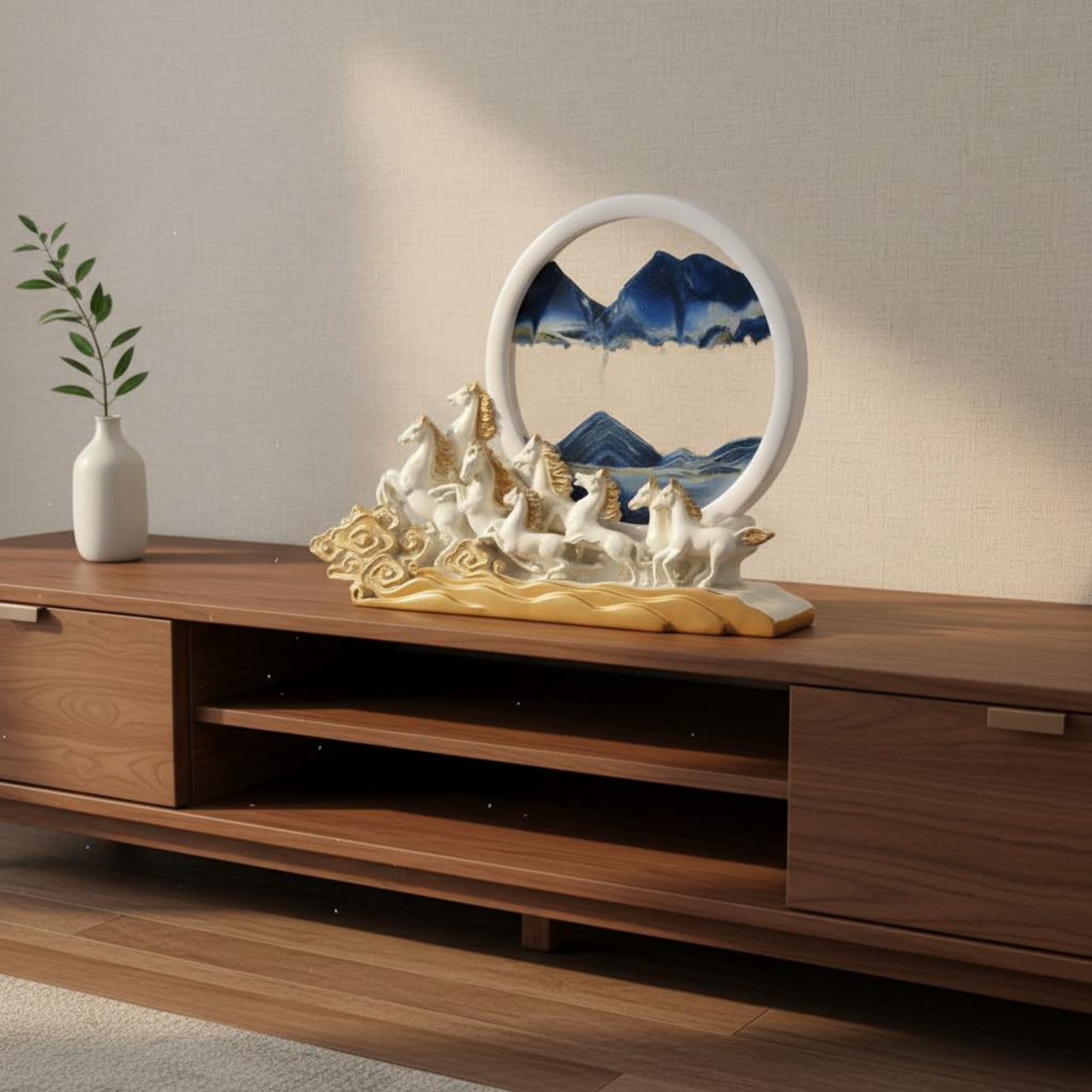 Resin Art Design Ideas - Escultura de Cavalo em Areia: Ideia
