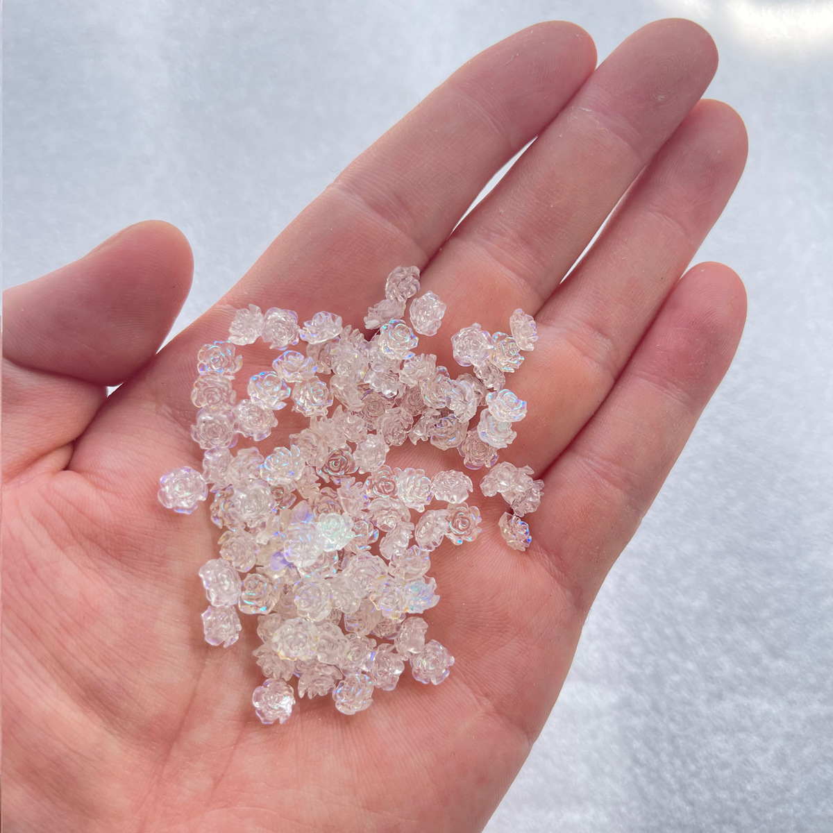 Resin Art All - 100 Peças de Adornos para Unhas
