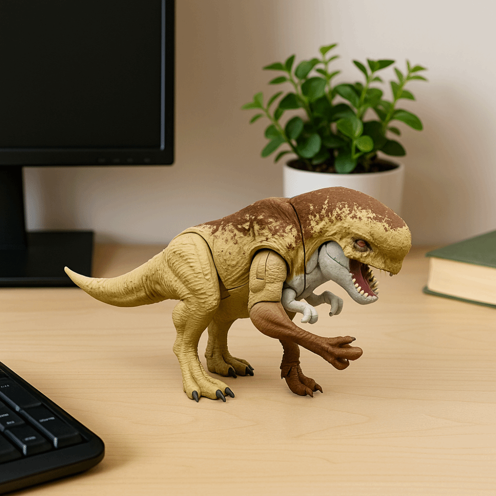 Resin Art Anime - Simulação de resina dinossauro figuras de