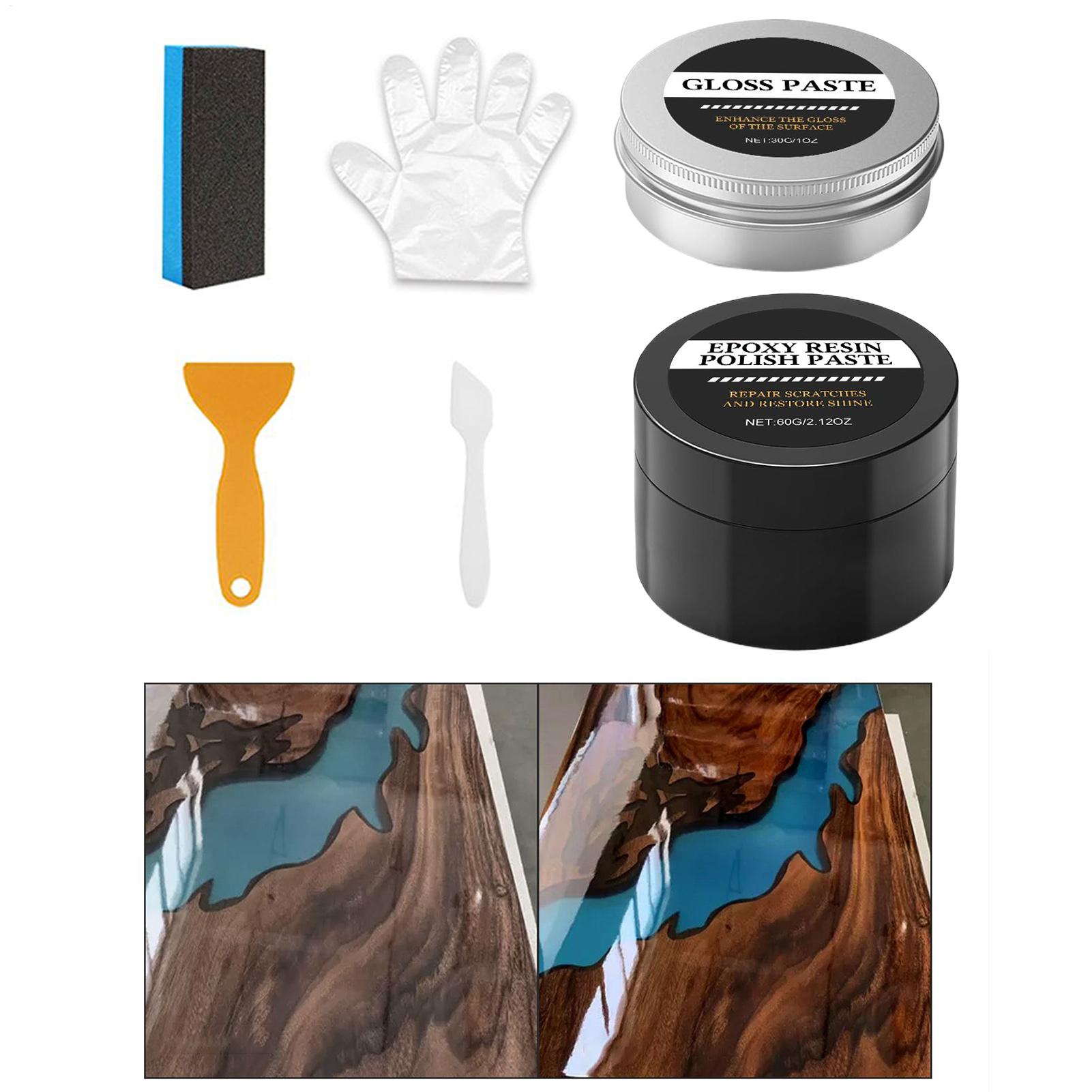 Resin Art Kit For Beginners - Kit de polimento de resina epóxi,
