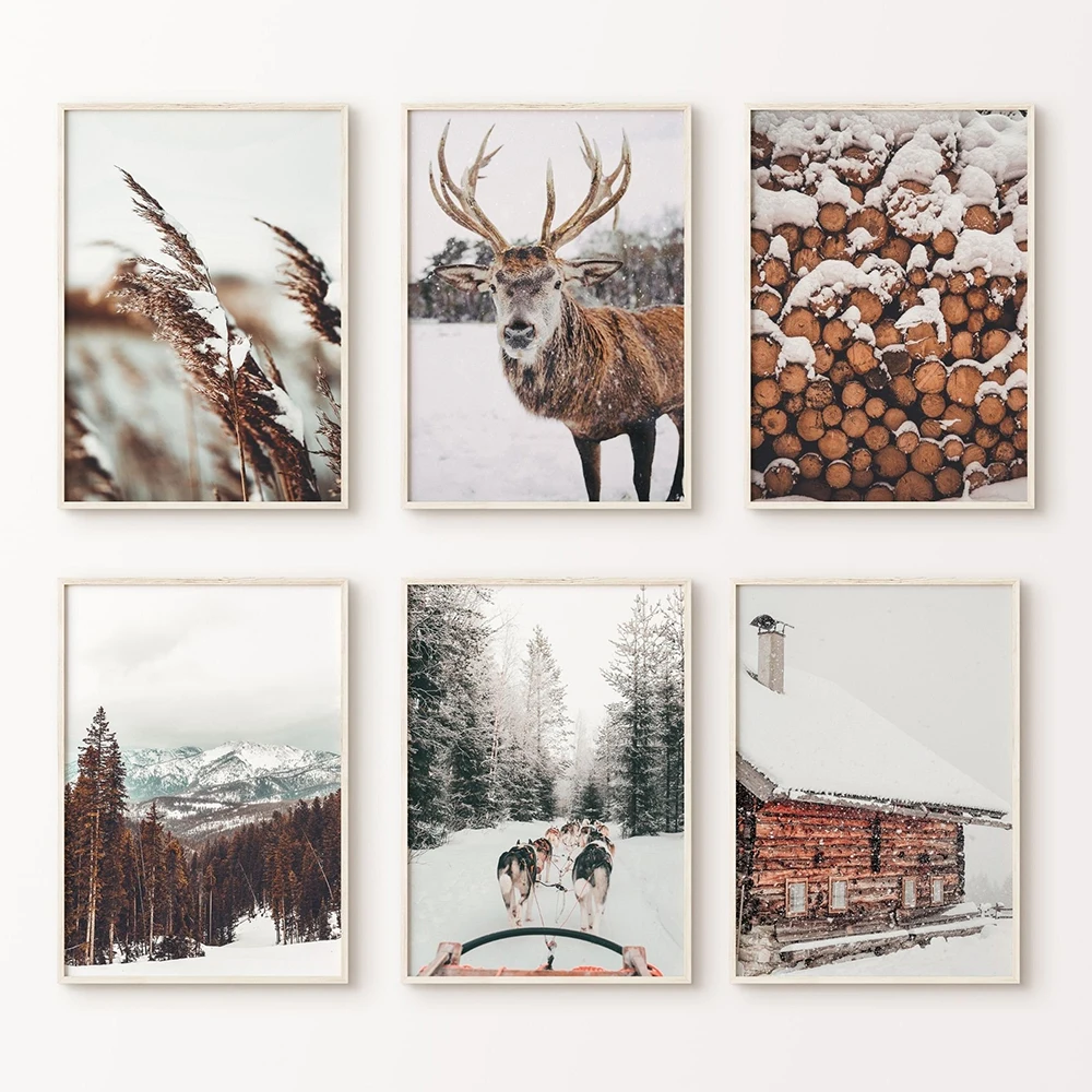 Resin Art Gallery - Pôsteres de Arte de Parede Minimalista