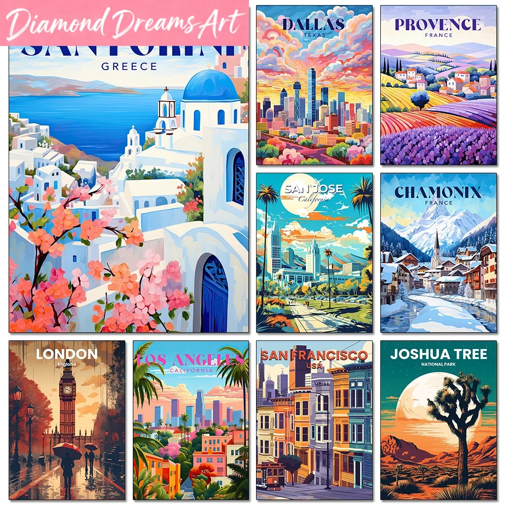 Resin Art World - Pintura Diamante DIY Sem Moldura, Pôsteres
