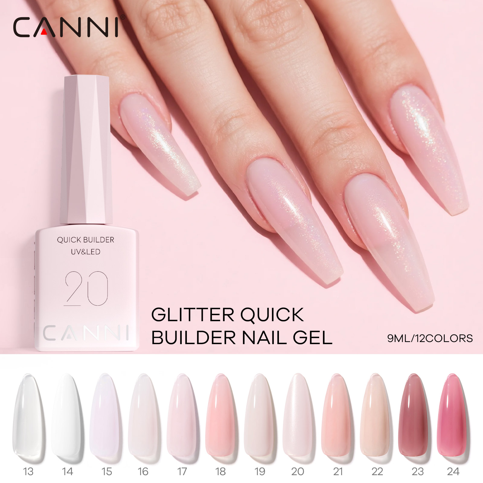 Resin Art Use - CANNI UV Construction Gel Fast Builder