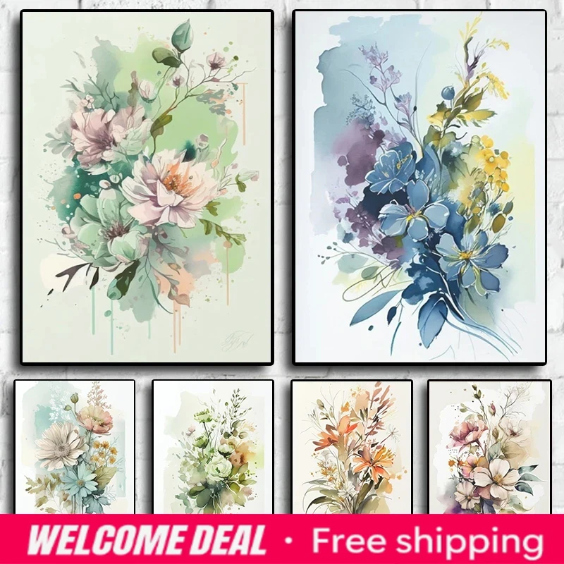 Resin Art Aesthetic - (1 peça sem moldura) Pintura de