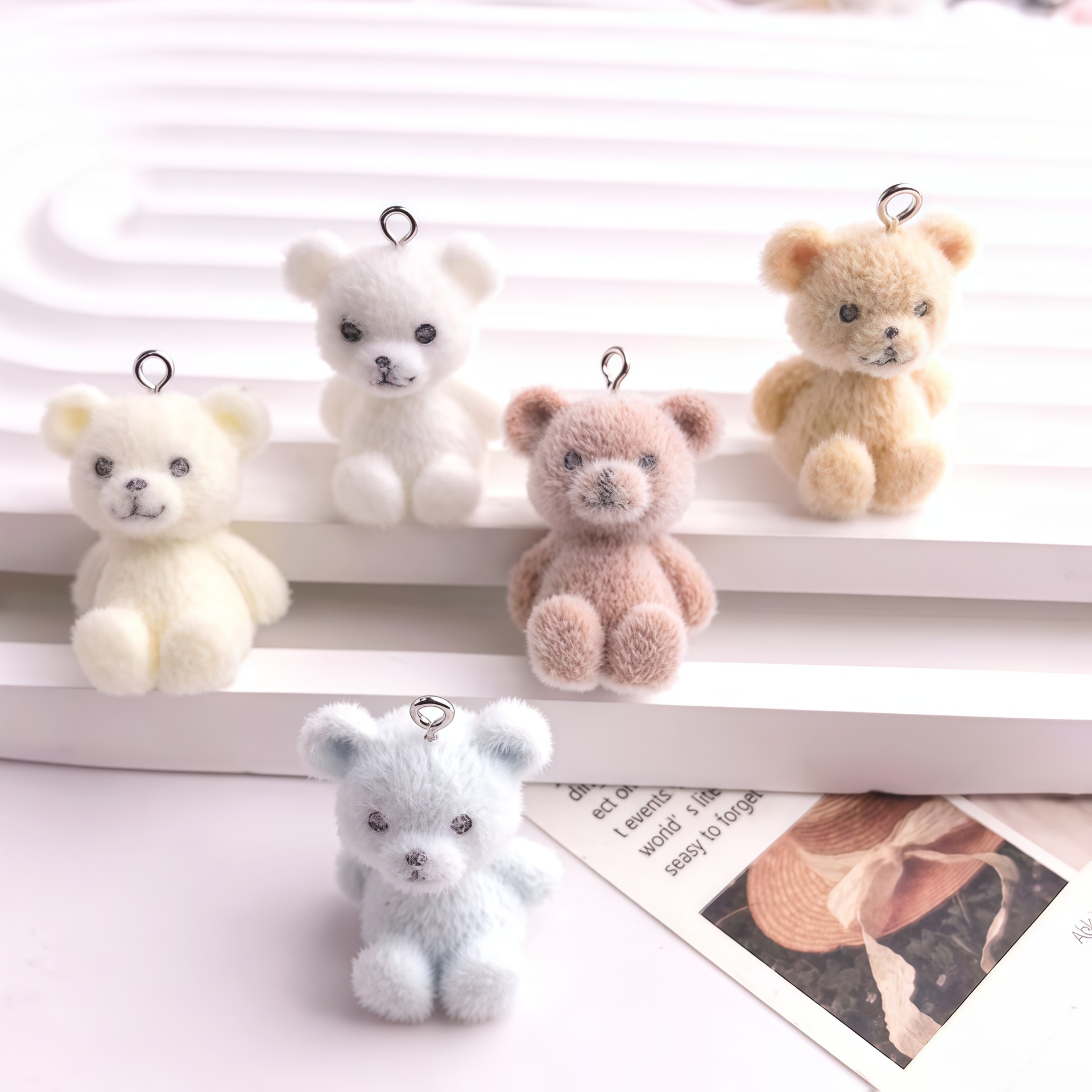 5 peças de Charms de Resina em - Resin Art Toys avaliação e preço