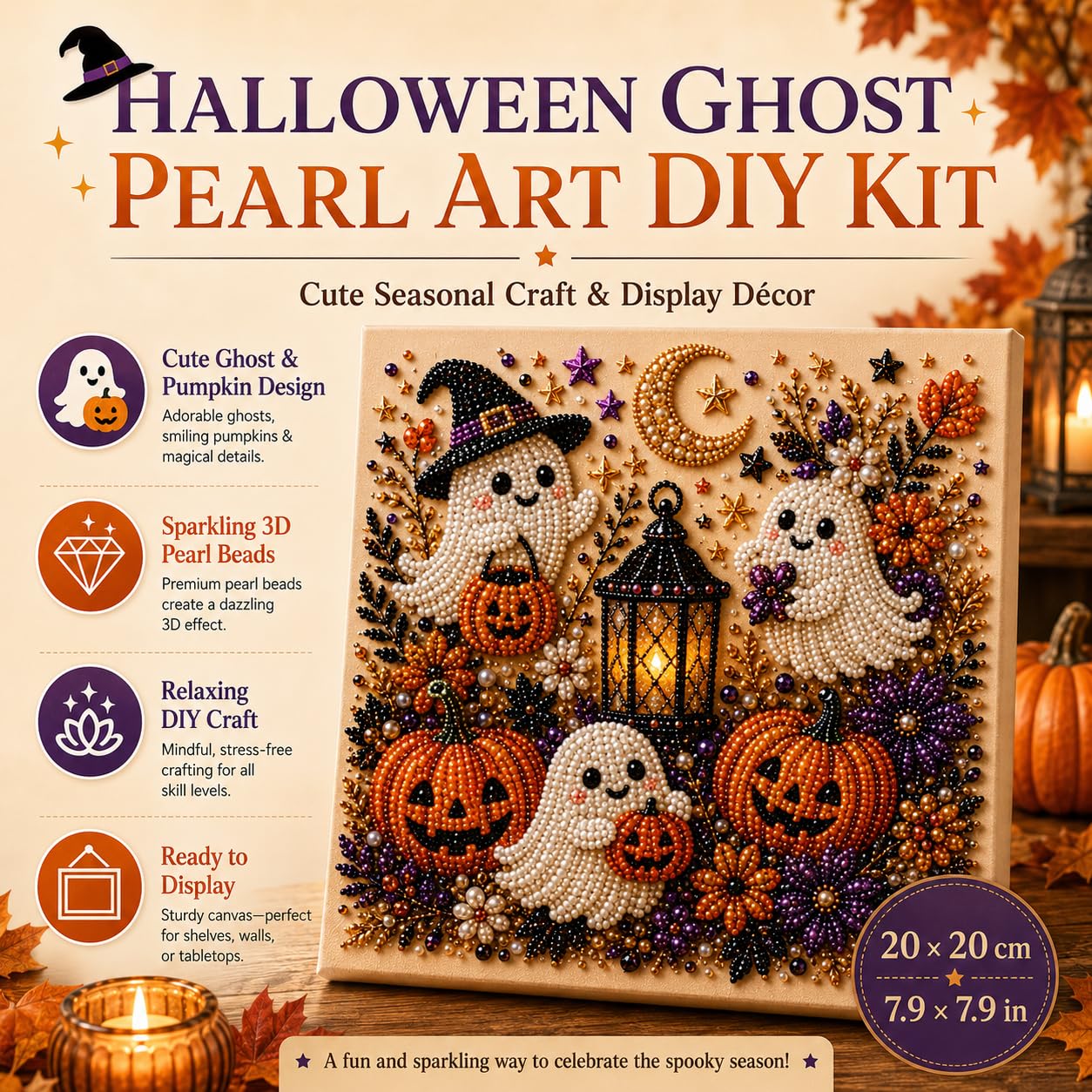 Kit de Arte com Pérolas Fantas - Resin Art Kit For Beginners avaliação e preço