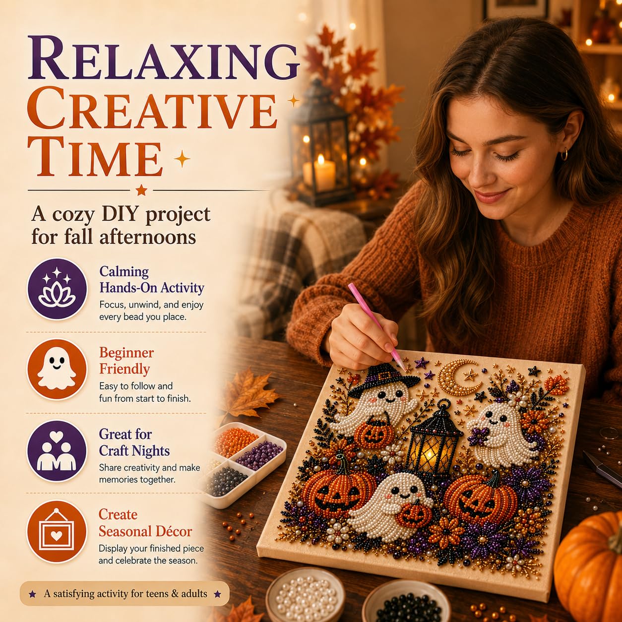 Kit de Arte com Pérolas Fantas - Resin Art Kit For Beginners avaliação e preço