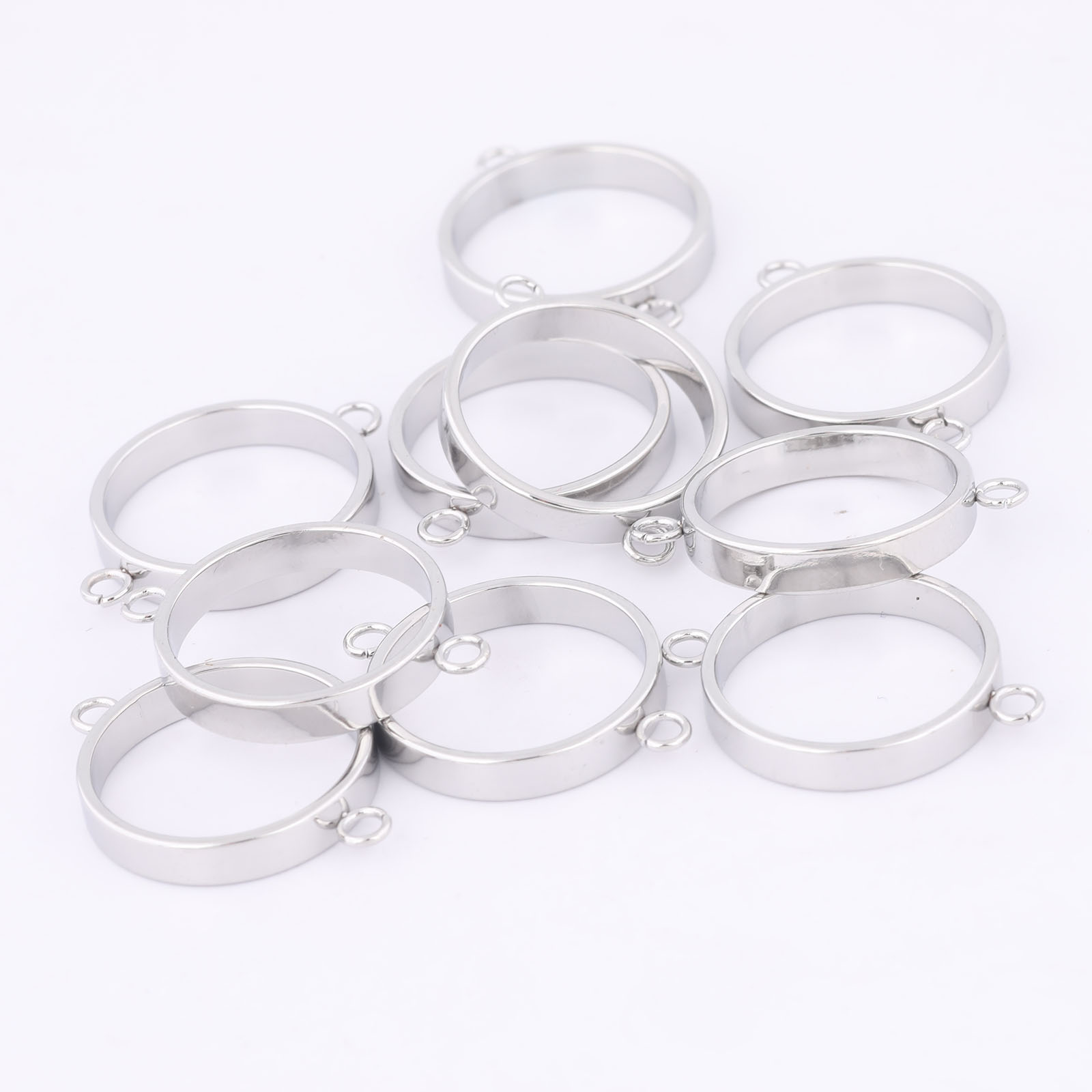 10 pçs de aço inoxidável 14mm  - Resin Art Kits For Adults avaliação e preço