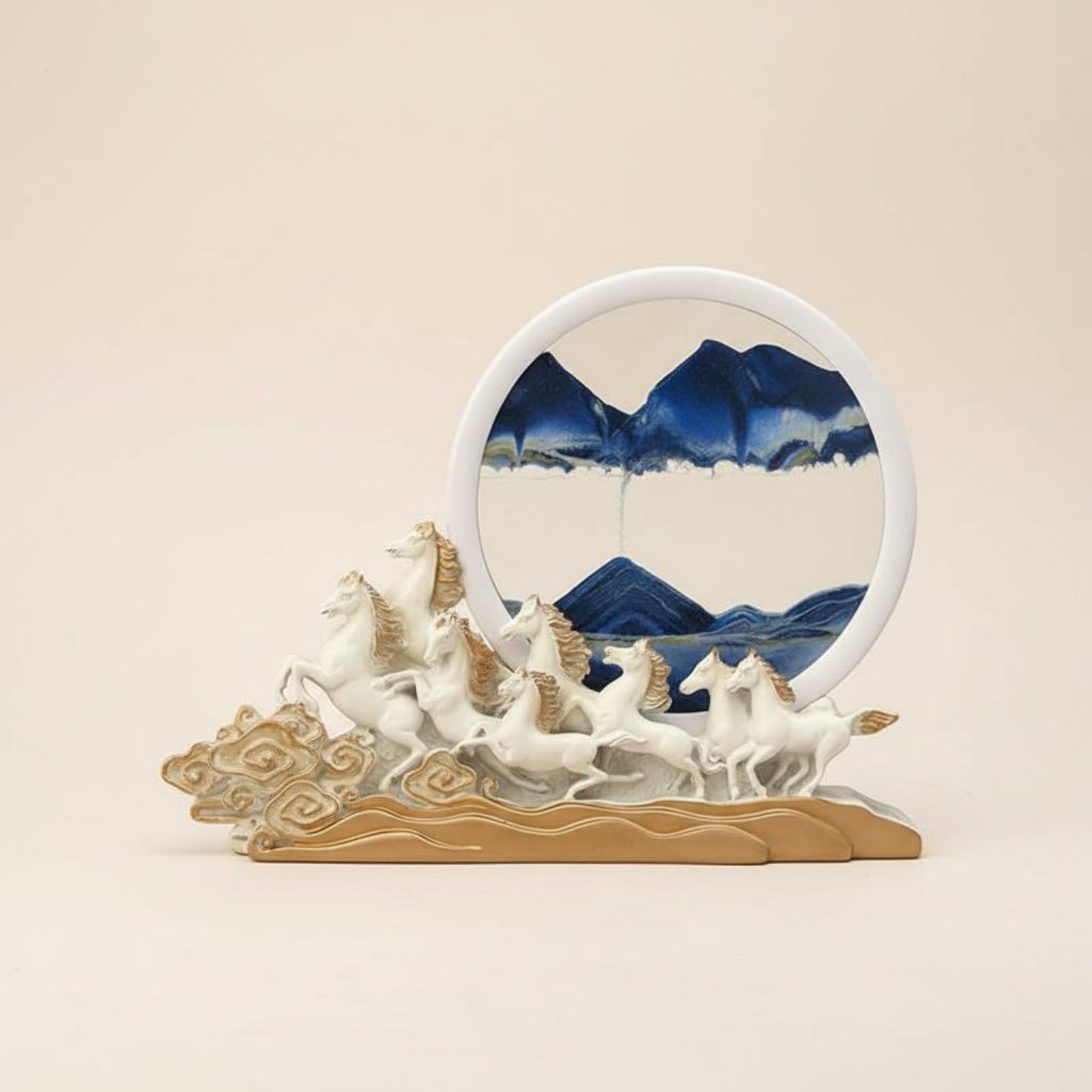 Escultura de Cavalo em Areia:  - Resin Art Design Ideas avaliação e preço
