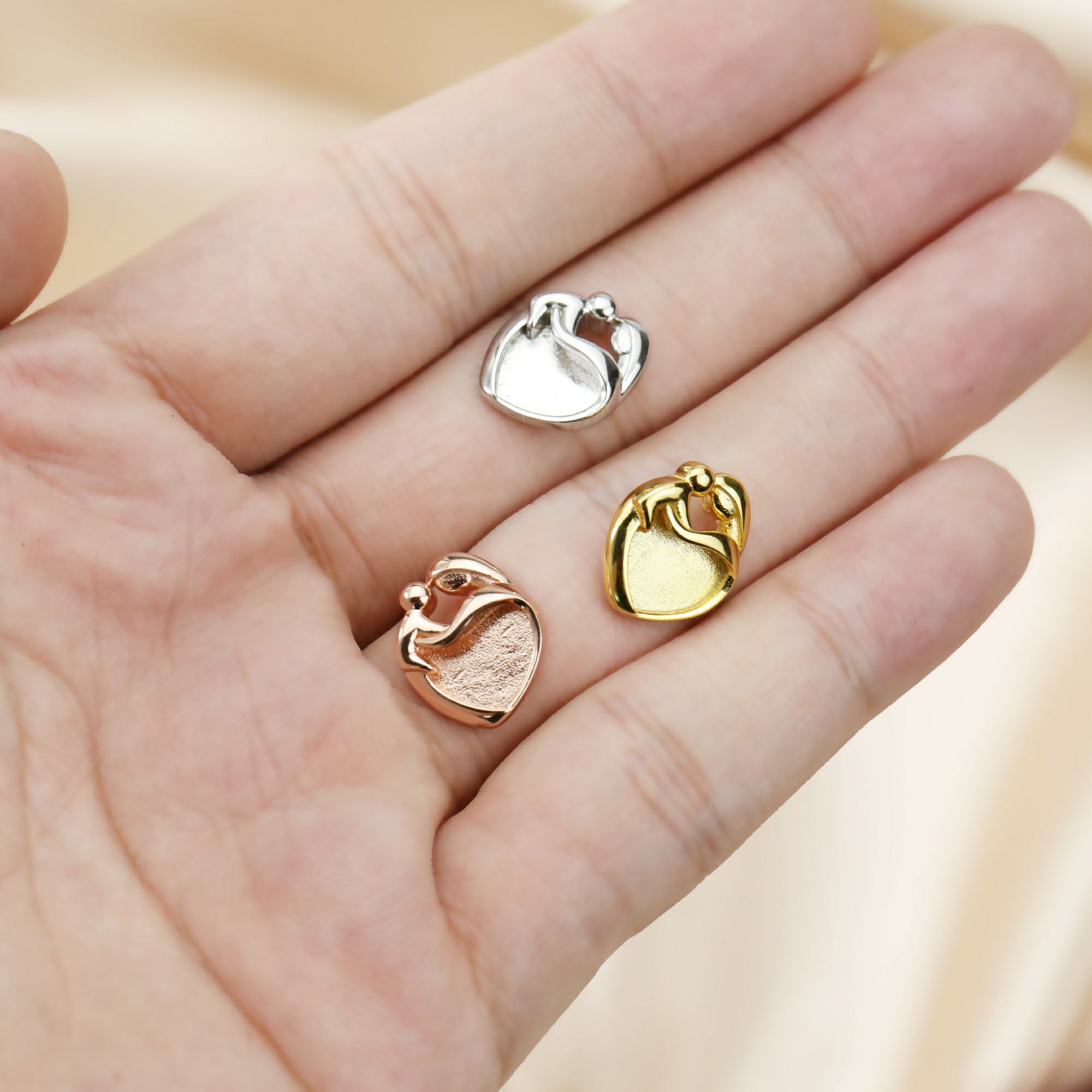 Pingente de Prata Esterlina 92 - Bezels Pendant Resin avaliação e preço