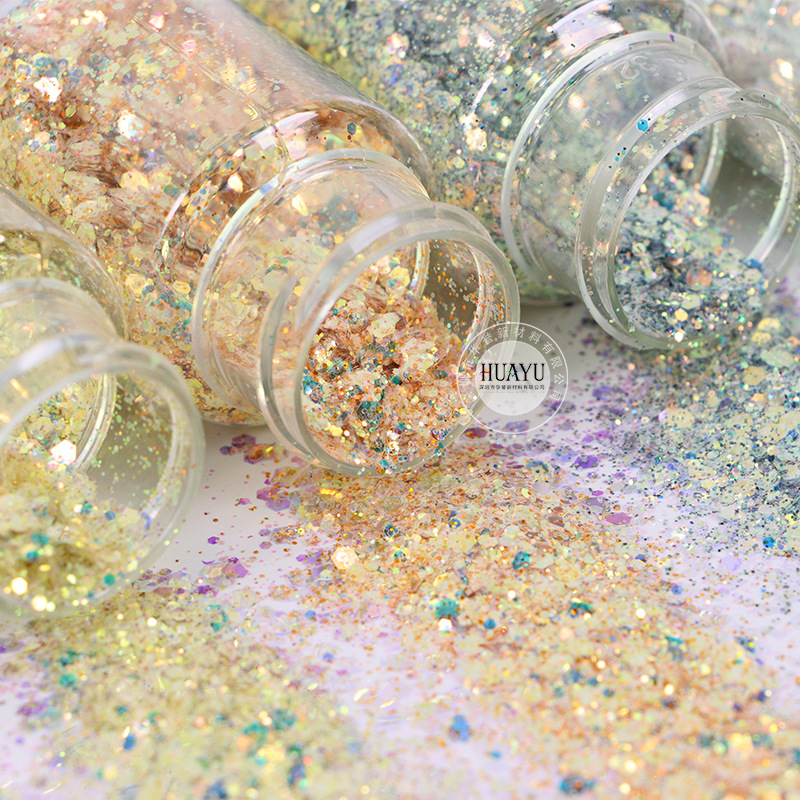 Glitter holográfico misto e vo - Mica Flake Resin avaliação e preço
