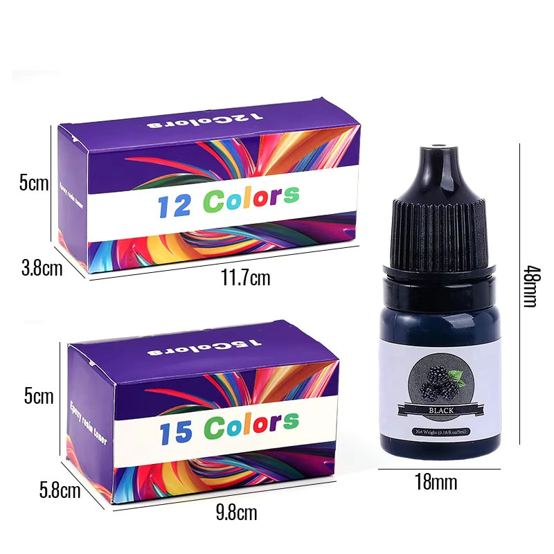 Pigmento de cor de resina epóx - Resin Art Kit For Beginners avaliação e preço
