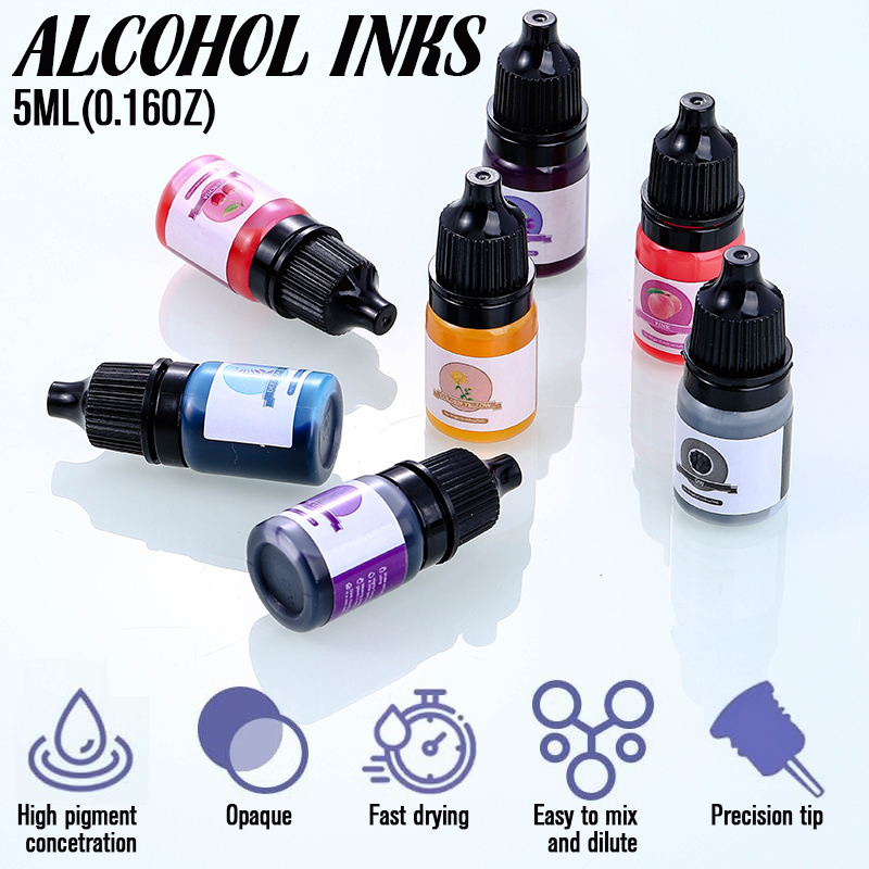 Pigmento de cor de resina epóx - Resin Art Kit For Beginners avaliação e preço