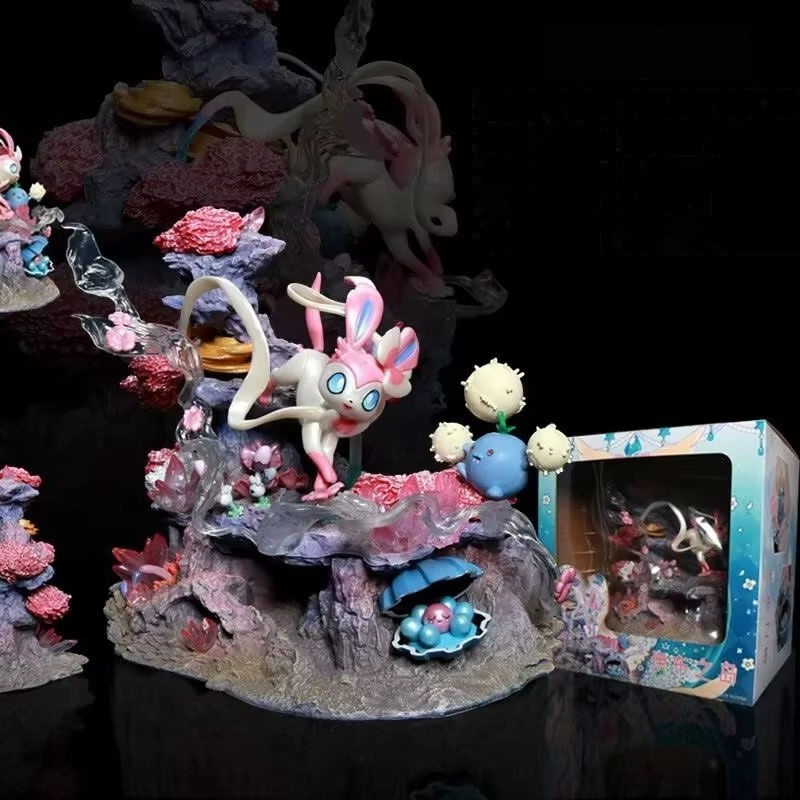 Figura GK Sylveon Shroomish Cl - Resin Art Anime avaliação e preço