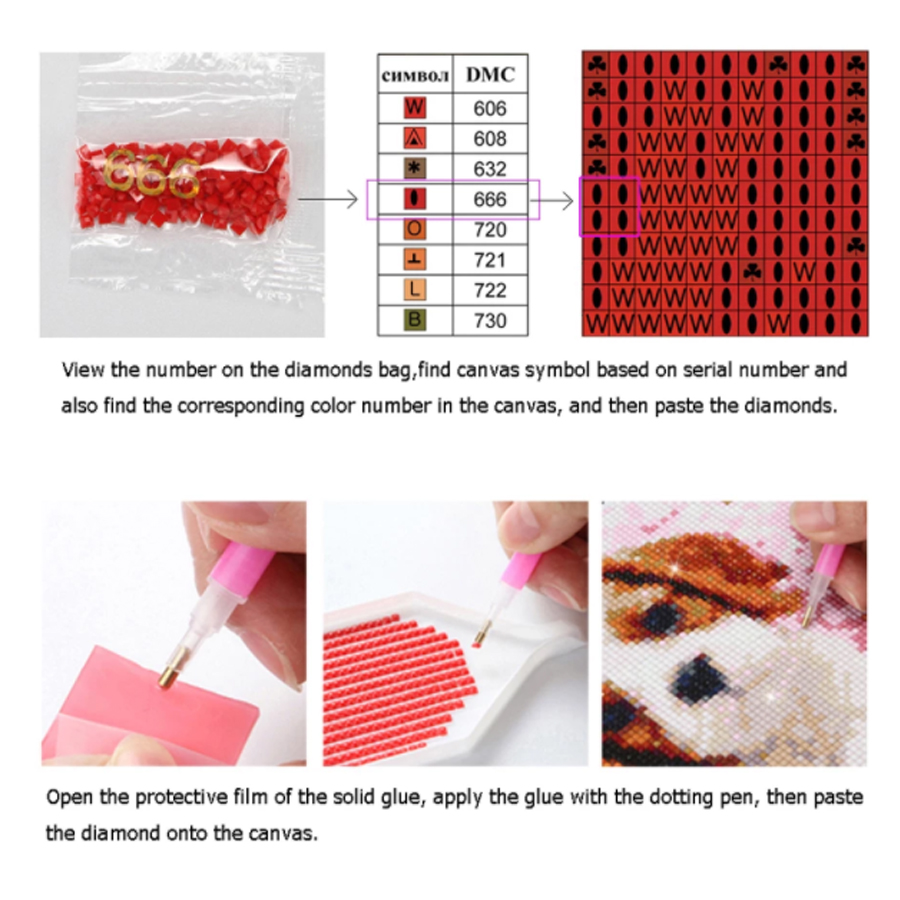 5d diy pintura diamante fantas - Resin Art World avaliação e preço