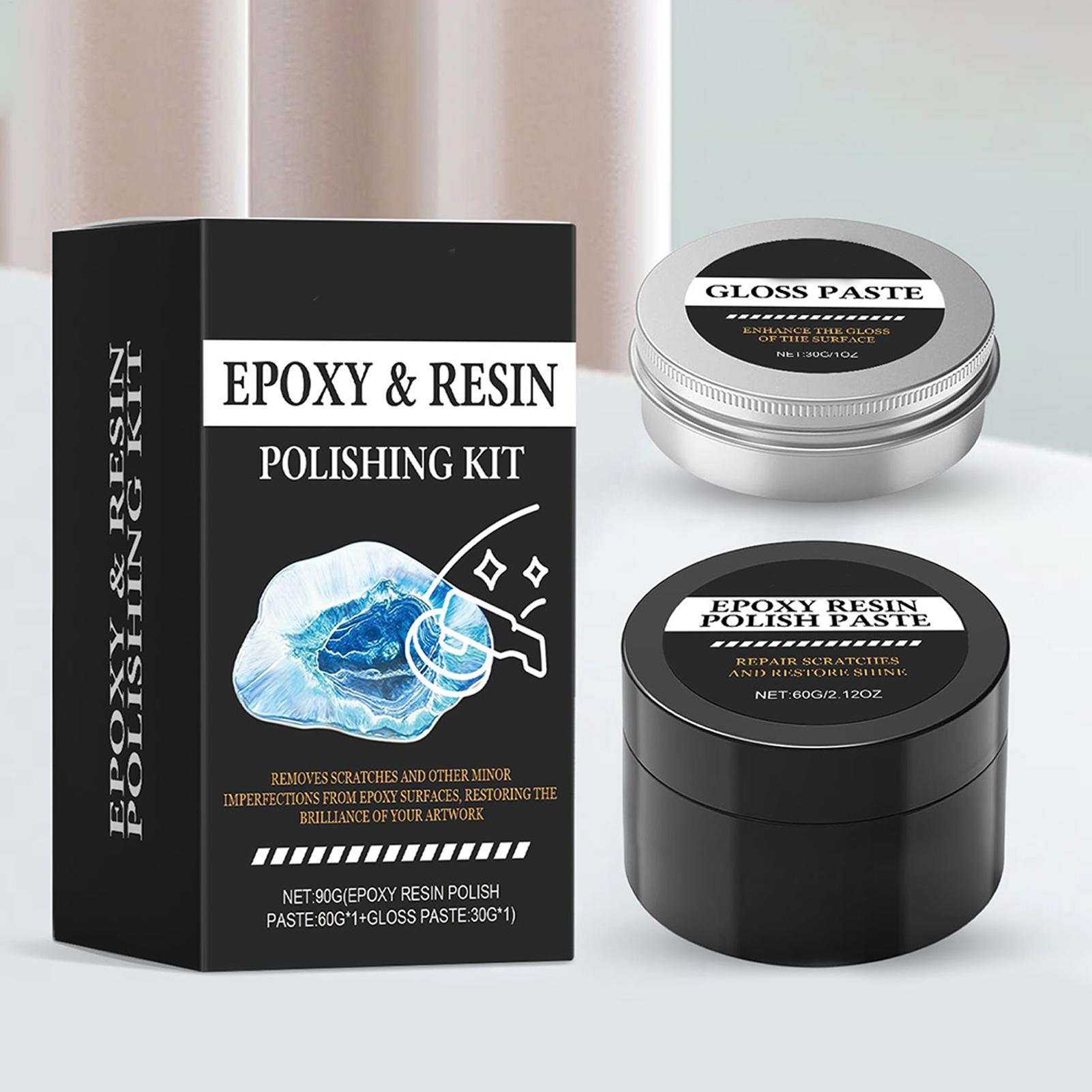Kit de polimento de resina epó - Resin Art Kit For Beginners avaliação e preço