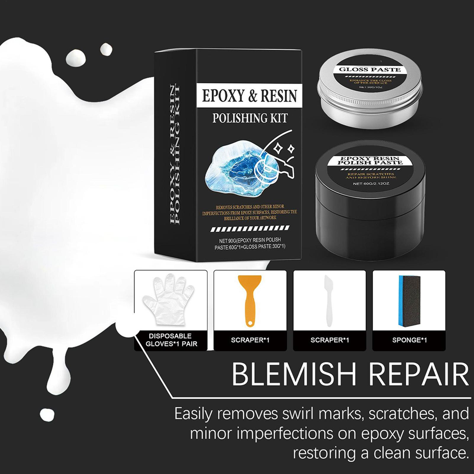 Kit de Polimento para Resina E - Resin Art Kit For Beginners avaliação e preço