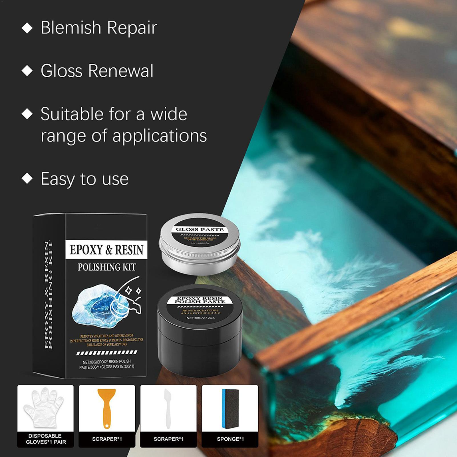 Kit de Polimento para Resina E - Resin Art Kit For Beginners avaliação e preço