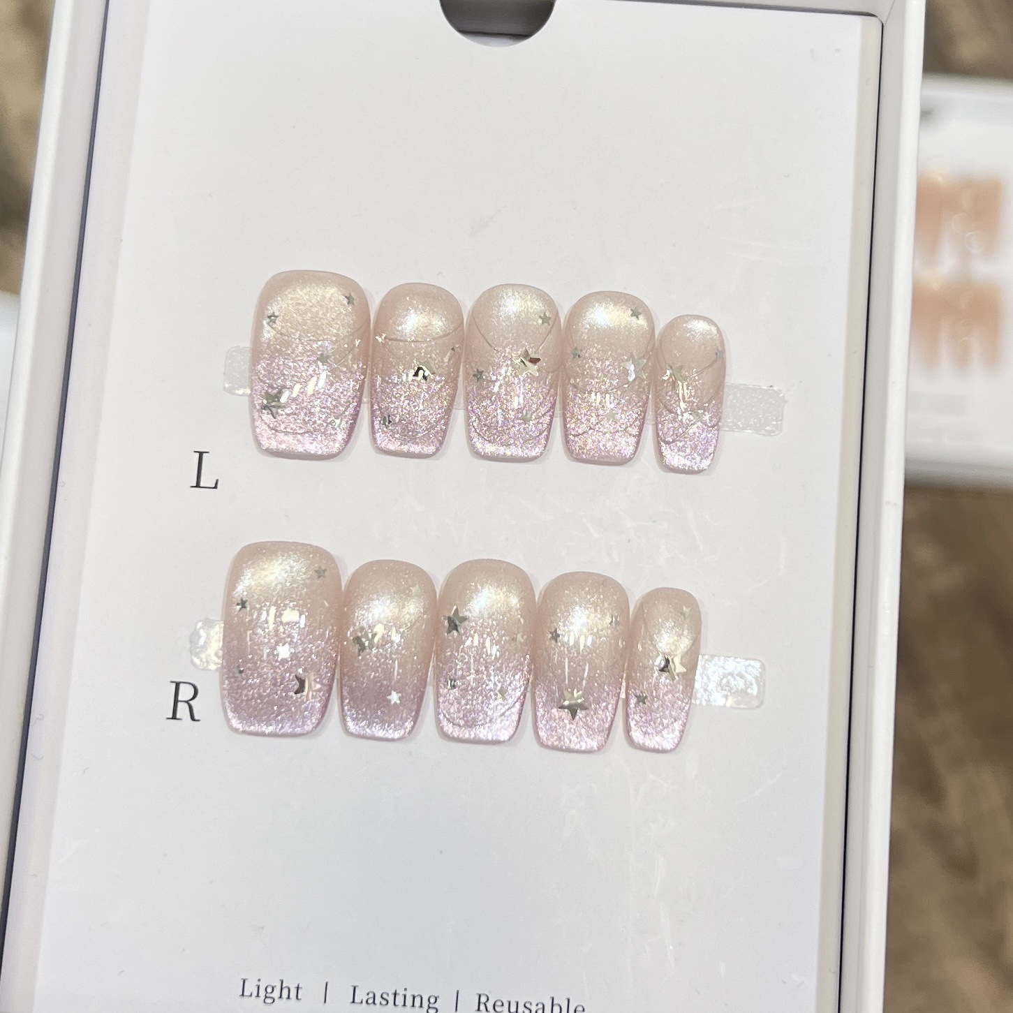 10 peças de unhas postiças cur - Resin Art Use avaliação e preço
