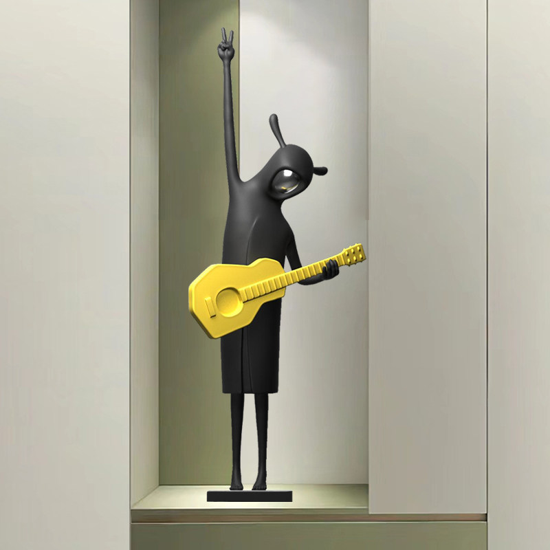 Escultura abstrata de figura h - Resin Art Floor avaliação e preço