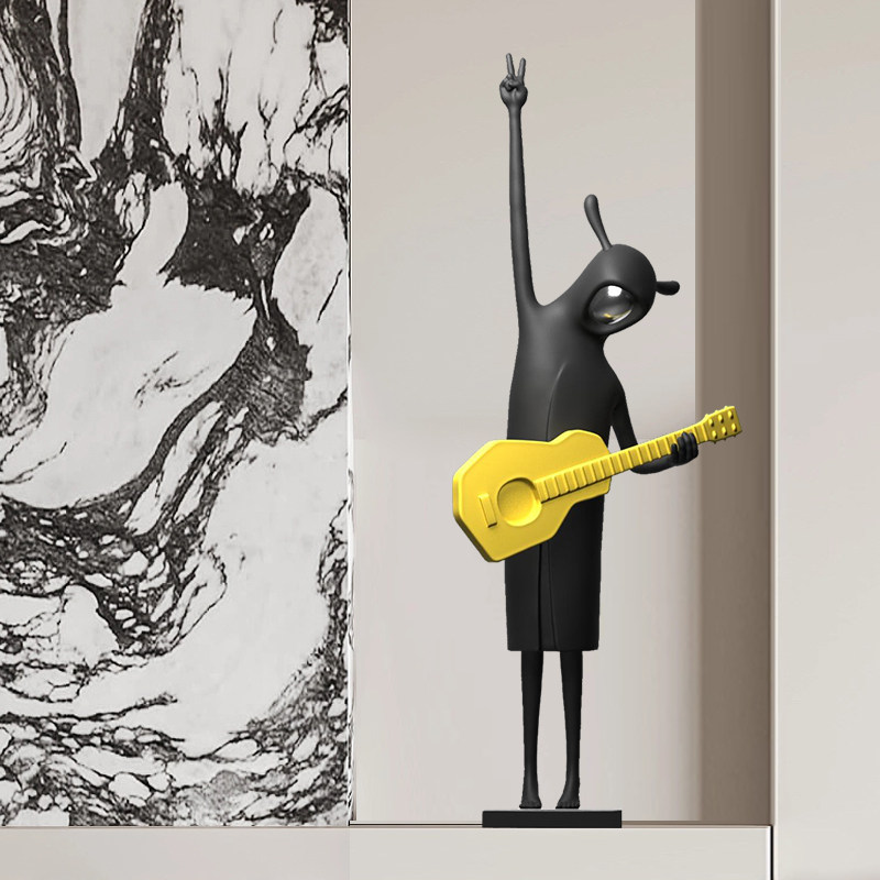 Escultura abstrata de figura h - Resin Art Floor avaliação e preço
