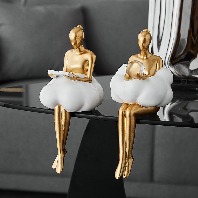 Estátua de Figura Abstrata de  - Resin Art Aesthetic avaliação e preço