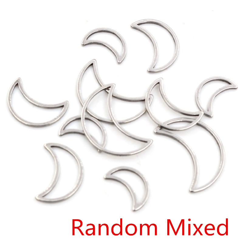 20pcs 3 Tamanho Charme Lua Our - Bezels Pendant Resin avaliação e preço