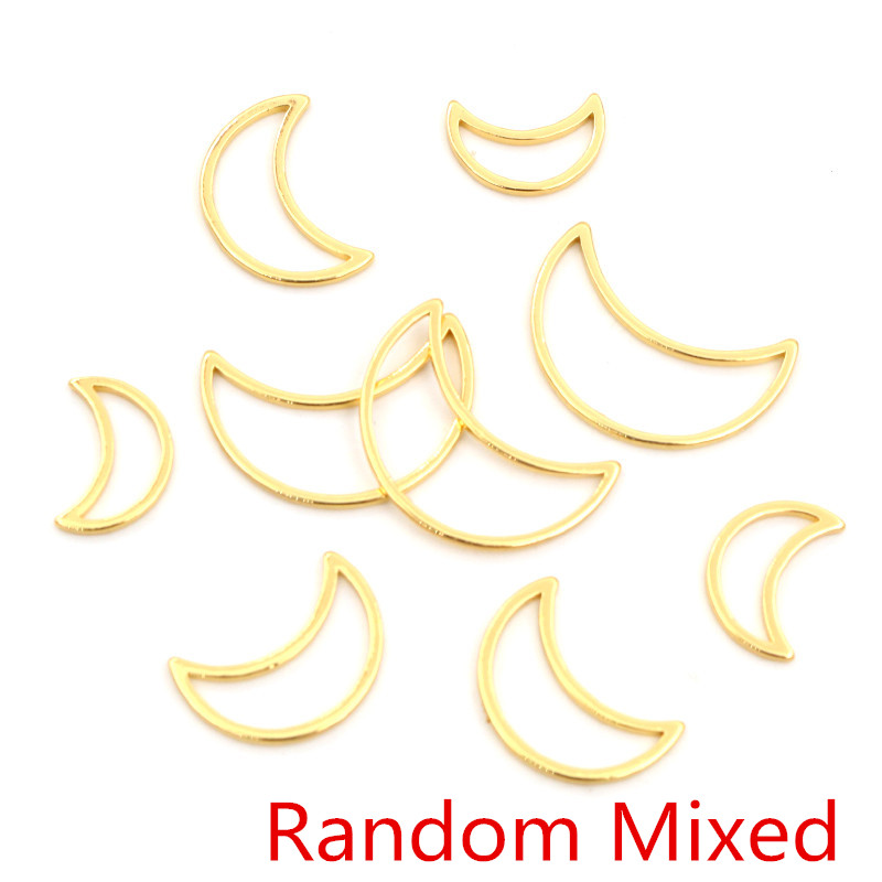 20pcs 3 Tamanho Charme Lua Our - Bezels Pendant Resin avaliação e preço