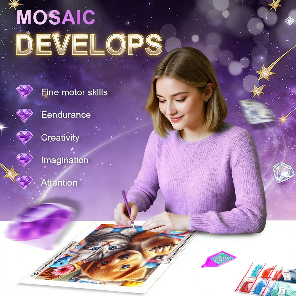 HUACAN 5D DIY Mosaico de Diama - Resin Art Of Rose avaliação e preço