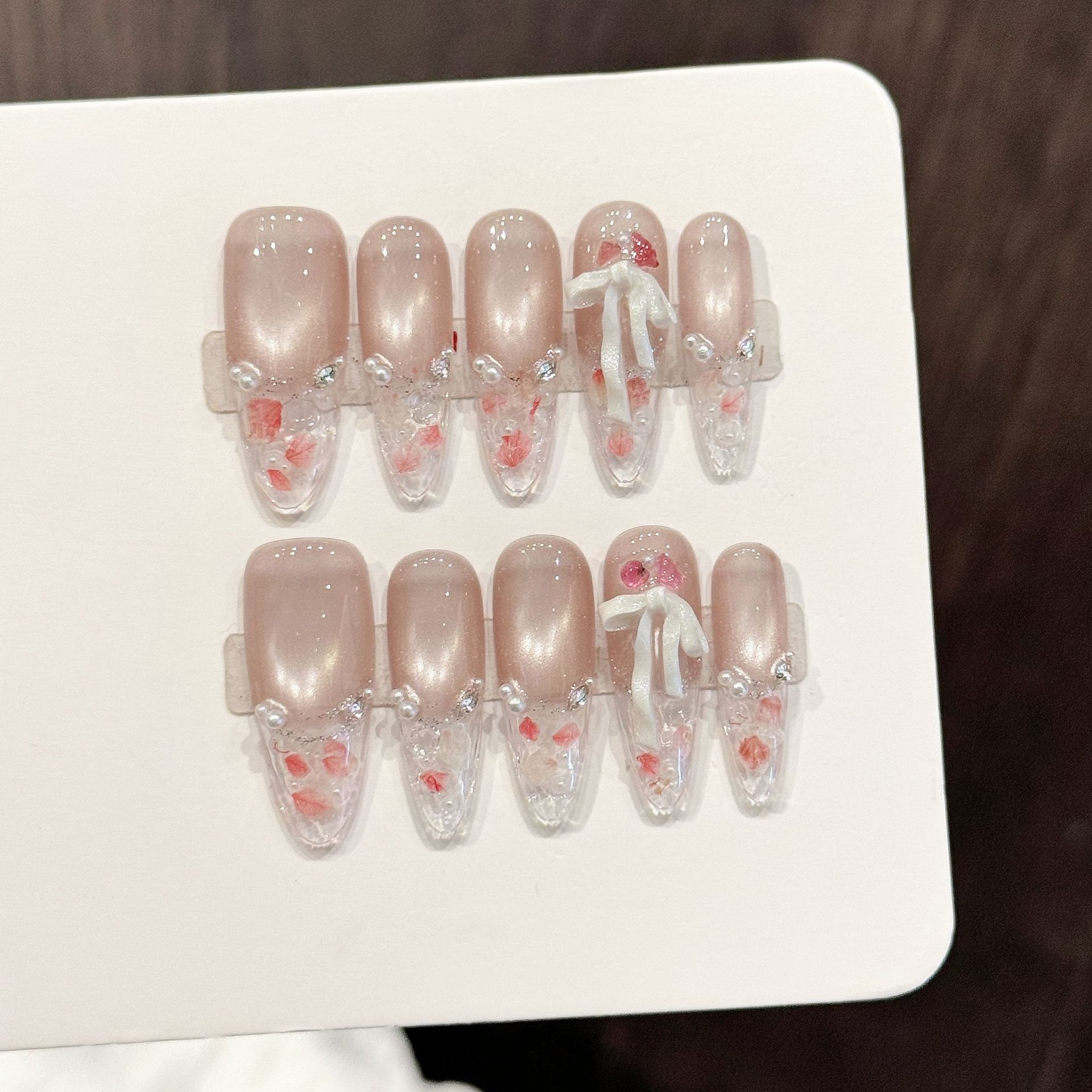 10 peças de unhas postiças lon - Resin Art Use avaliação e preço