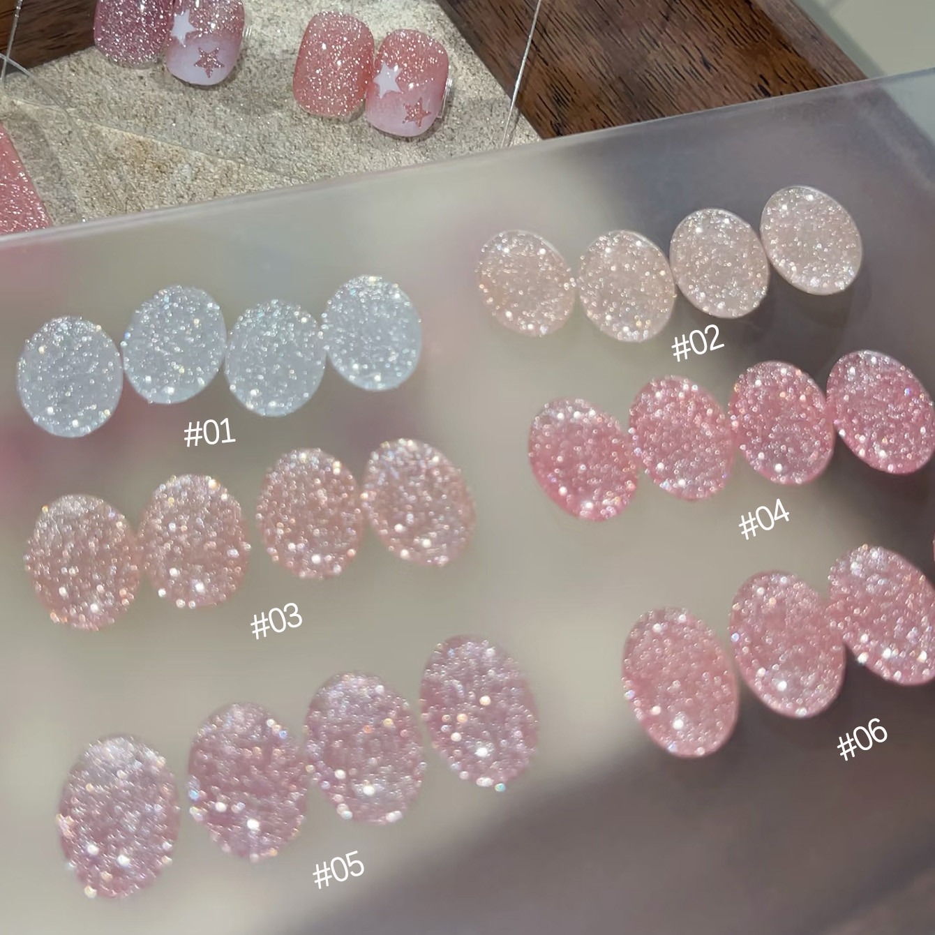 1-6 pçs tc 2025 nova rosa nua  - Resin Art Of Rose avaliação e preço