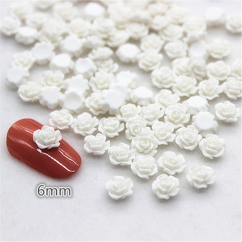 Mini Resina Rose Flor Flatback - Resin Art Of Rose avaliação e preço