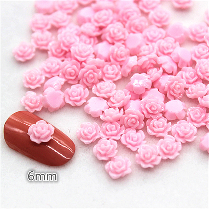 Mini Resina Rose Flor Flatback - Resin Art Of Rose avaliação e preço