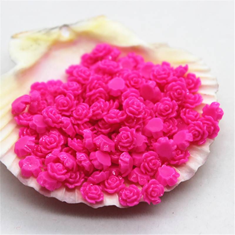 Mini Resina Rose Flor Flatback - Resin Art Of Rose avaliação e preço