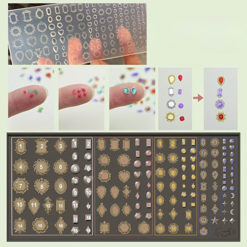 Molde de silicone para pingent - Bezels Pendant Resin avaliação e preço