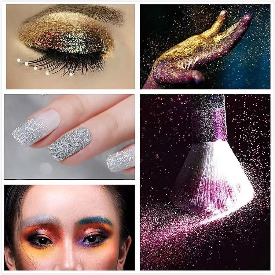 Conjunto de Glitter Holográfic - Mica Flake Resin avaliação e preço