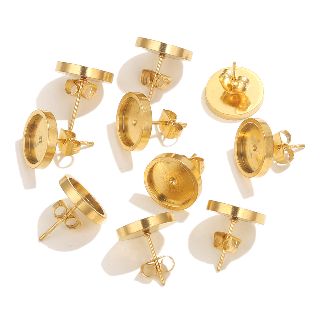 10 pçs de aço inoxidável ouro  - Resin Art Kits For Adults avaliação e preço