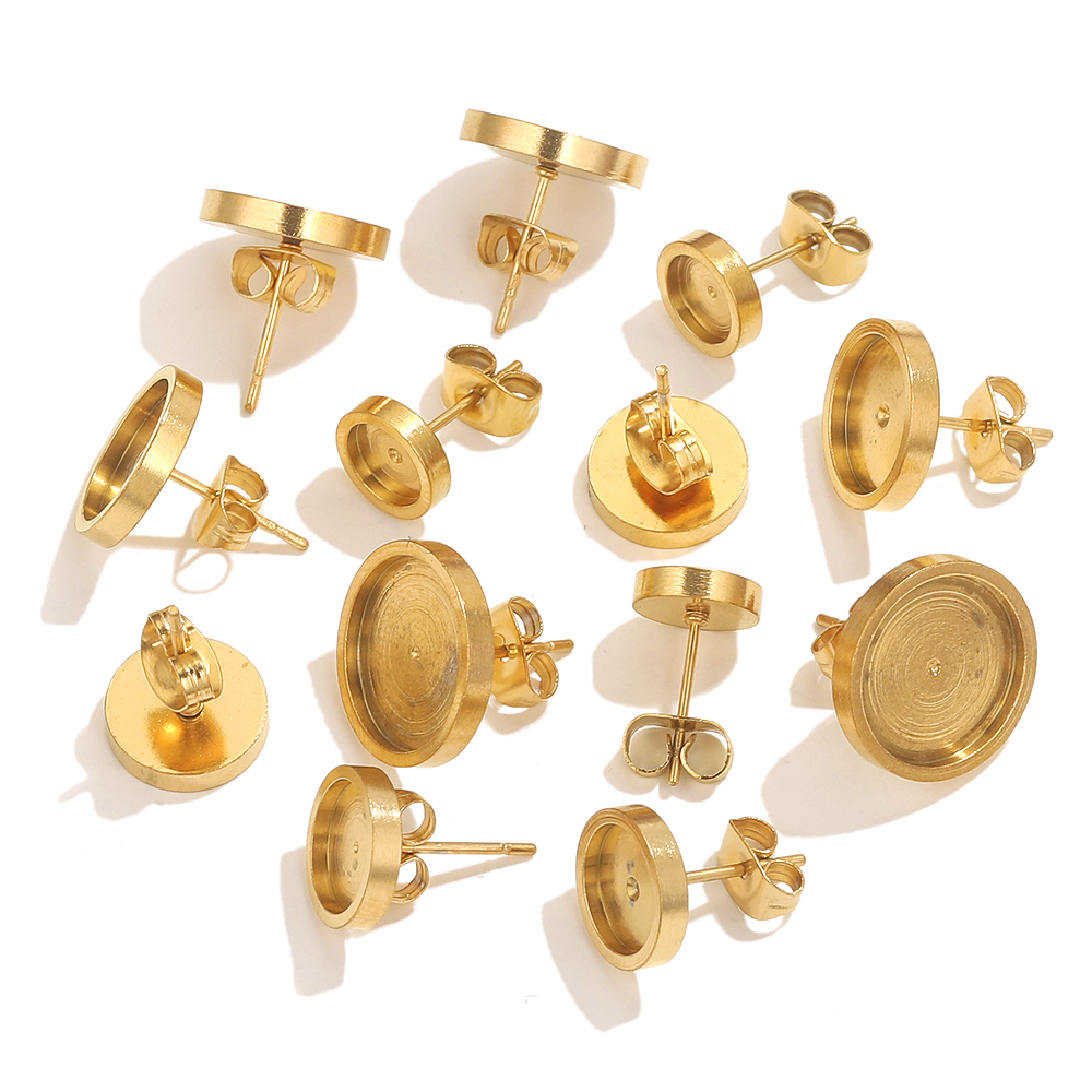 10 pçs de aço inoxidável ouro  - Resin Art Kits For Adults avaliação e preço